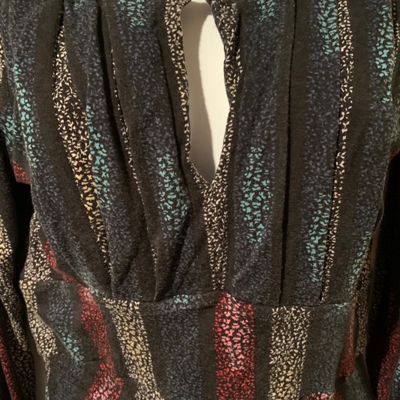 Free People Retro Flair Dress Size 12 - Picture 2 of 8